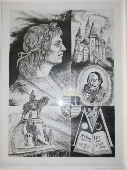 Kep - Matyas kiraly Erdelyben